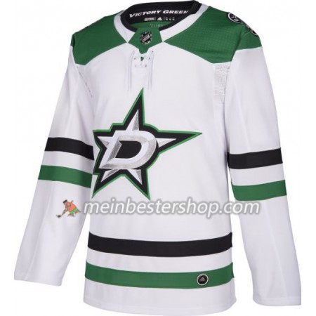 Dallas Stars Blank Adidas Weiß Trikot Authentic - Herren